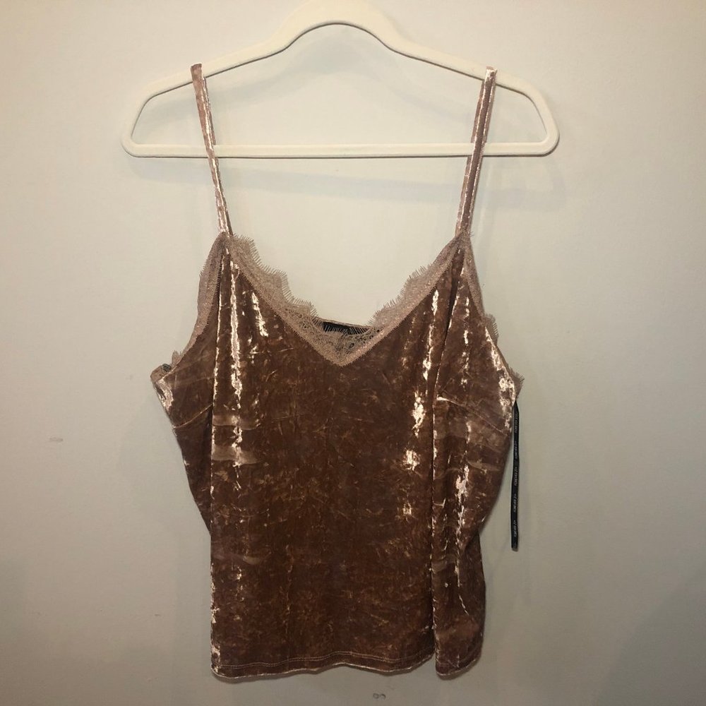 Forever 21 (3X) crushed velvet tank